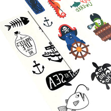 Load image into Gallery viewer, Mini Temporary Tattoos &#39;&#39;Pirates Life&#39;&#39;
