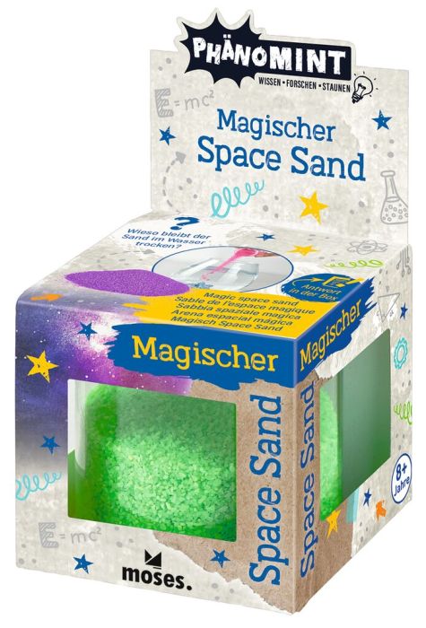 Magischer Raum Sand, verschiedene Farben