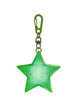 Load image into Gallery viewer, Glowing LED Star with Carabiner, Green
