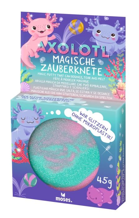 Magic Putty Axolotl ''Pink / Green''