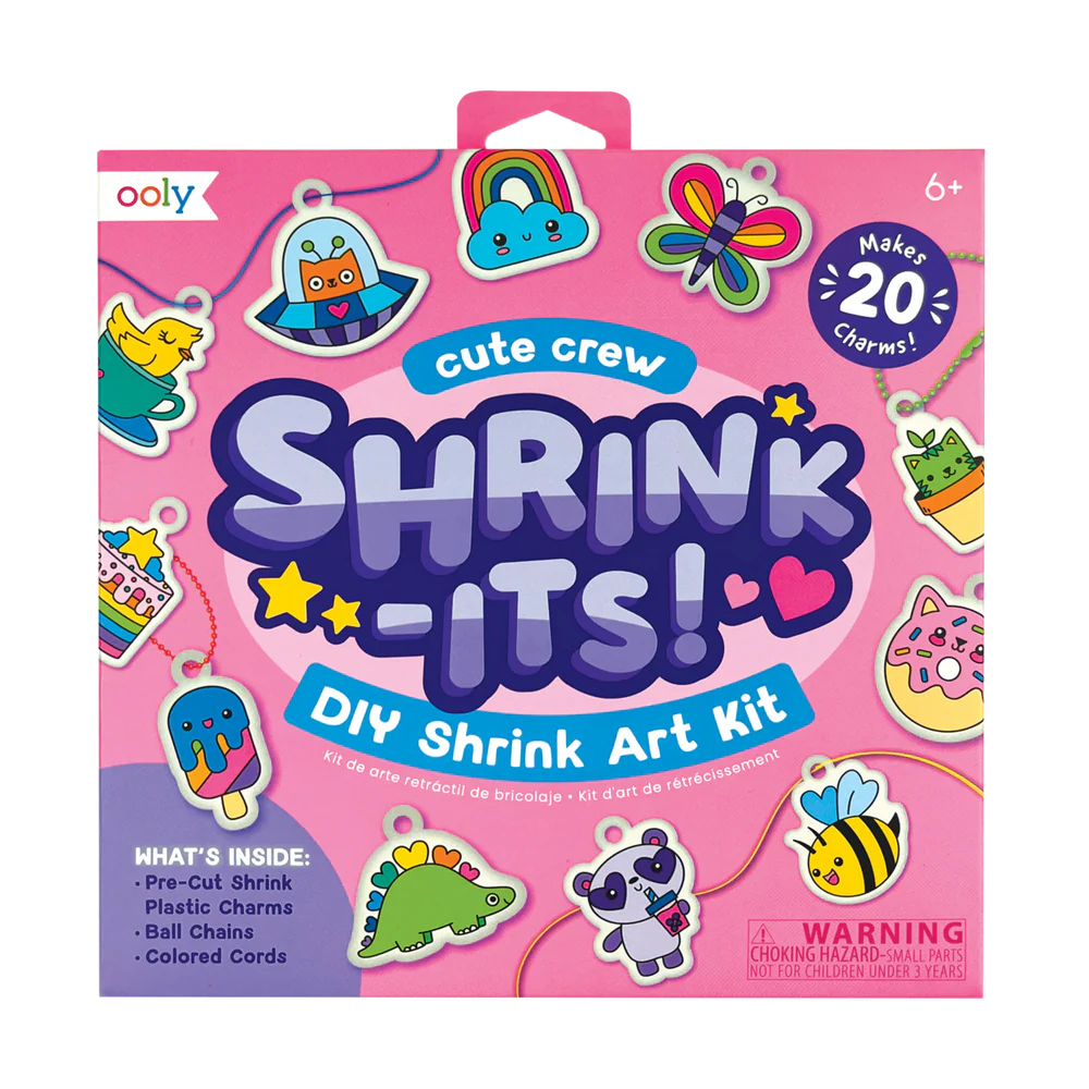 DIY Shrink Art Kit „Shrink-Its!“ Süße Crew