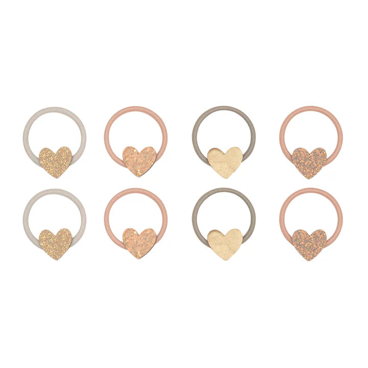 Mini Hair Bands ''Teeny Heart Ponies''