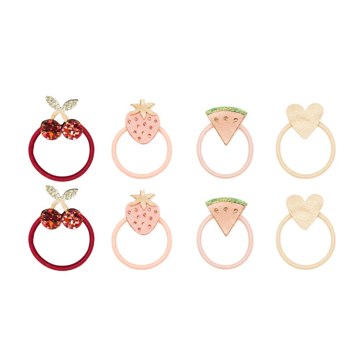 Mini Hair Bands, Fruit