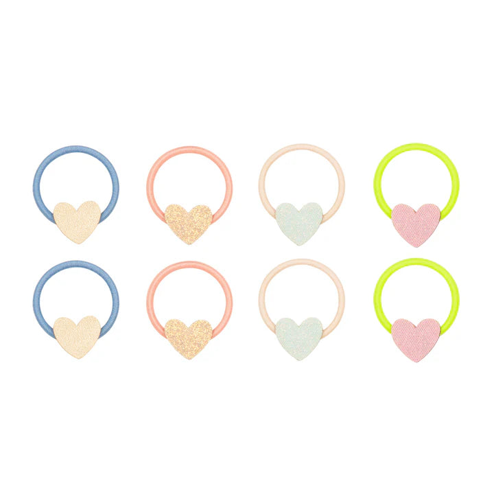 Mini Hair Bands, Dreamy Hearts