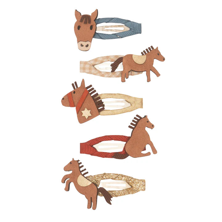 Mini Hair Clips, Pony