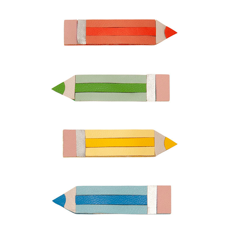 Hair Clips Colouring Pencils