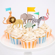 Load image into Gallery viewer, Cupcake Kit, Safari Animals
