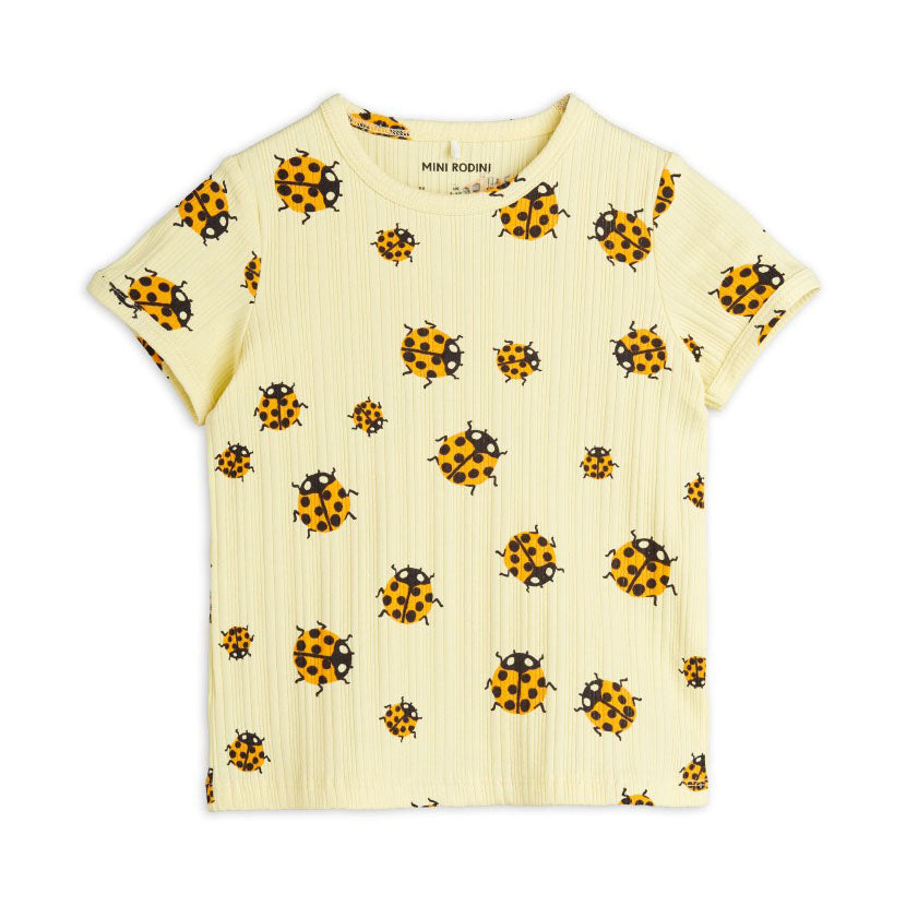 Ladybugs T Shirt, 100% GOTS Organic Cotton