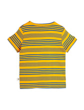 Lade das Bild in den Galerie-Viewer, Stripe T Shirt Orange, 100% GOTS Organic Cotton
