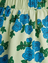 Load image into Gallery viewer, Blue Roses Skirt, 100% GOTS Organic Cotton
