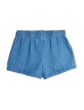 Load image into Gallery viewer, Lightweight Denim Shorts, Blue 100% GOTS Organic Cotton
