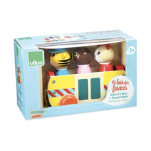 Lade das Bild in den Galerie-Viewer, Wooden Coach Pull Toy
