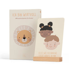 Lade das Bild in den Galerie-Viewer, Affirmation Cards For Children &#39;&#39;Ich bin wertvoll&#39;&#39;
