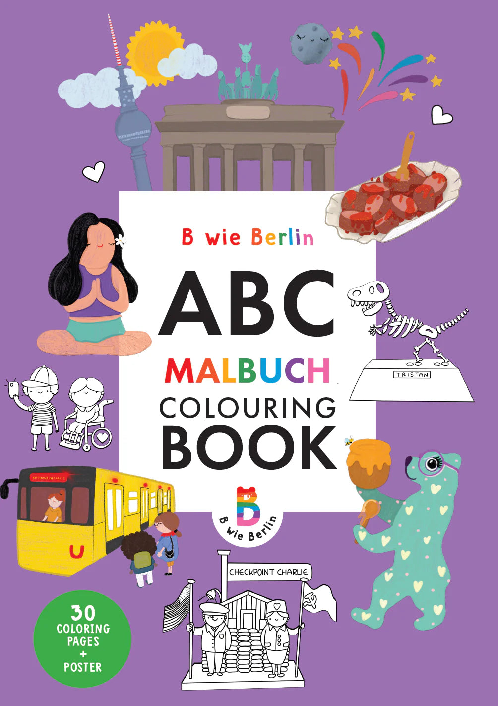 Berlin Colouring Book + Poster