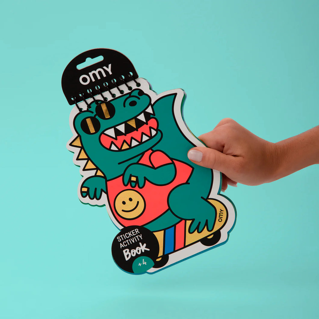 OMY Sticker Activity Book, Dino