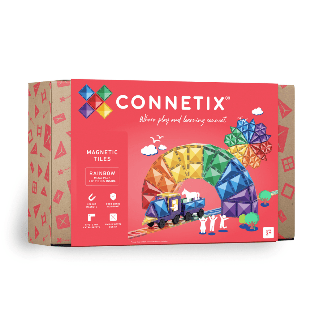 Connetix ''212 Piece Rainbow Mega Pack EU''