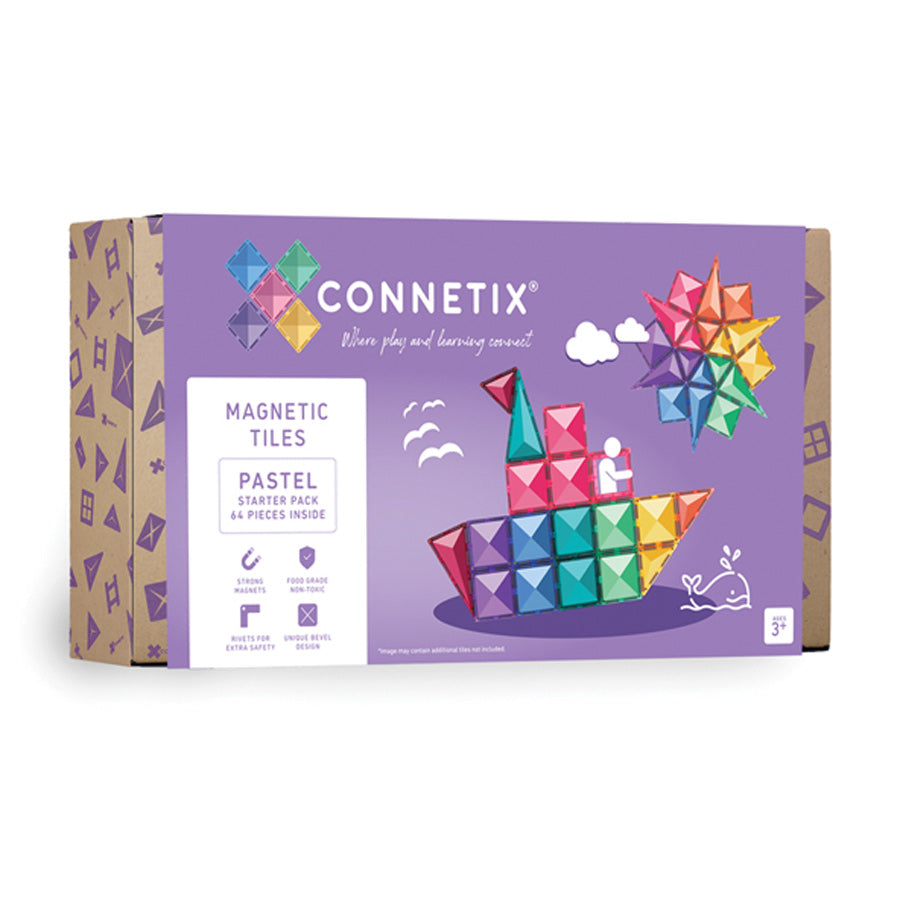 Connetix ''64-teiliges Starterpaket, Pastell EU''