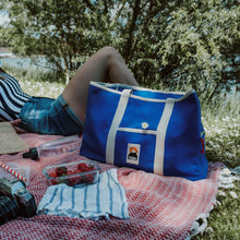 Load image into Gallery viewer, YKRA Beach Bag &#39;&#39;Blue&#39;&#39;
