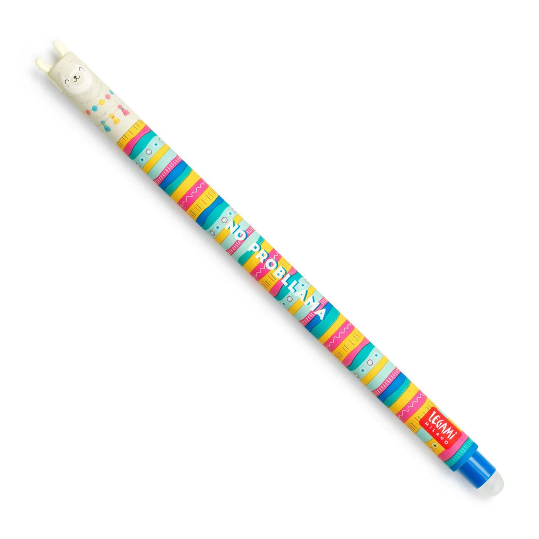 Radierbarer Gelstift 'Lama'