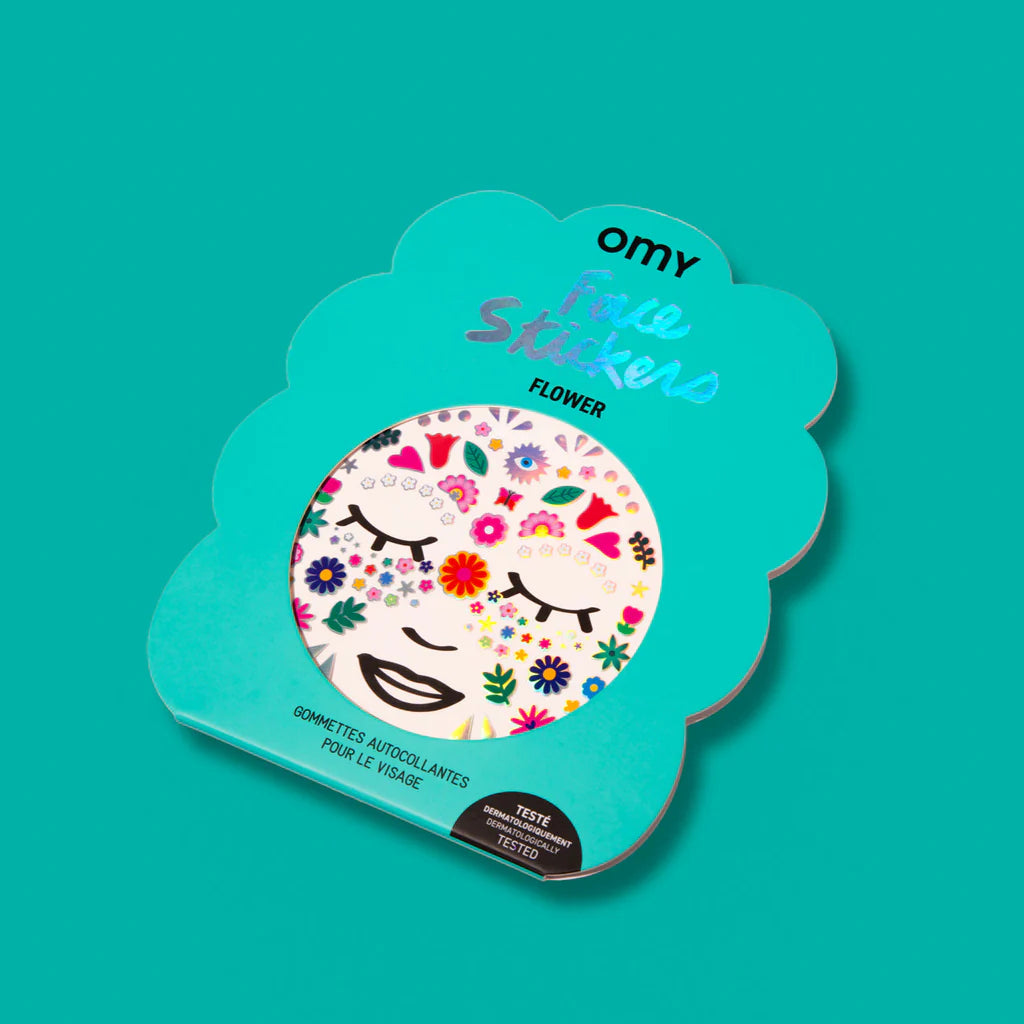 OMY Face Stickers, Flower