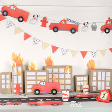 Load image into Gallery viewer, Party Plates, Fire Truck
