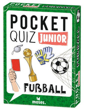 Lade das Bild in den Galerie-Viewer, Pocket Quiz Junior &#39;&#39;Fußball&#39;&#39;, German Language
