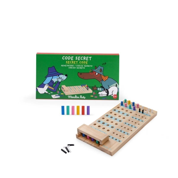 Wooden Game ''Secret Code''