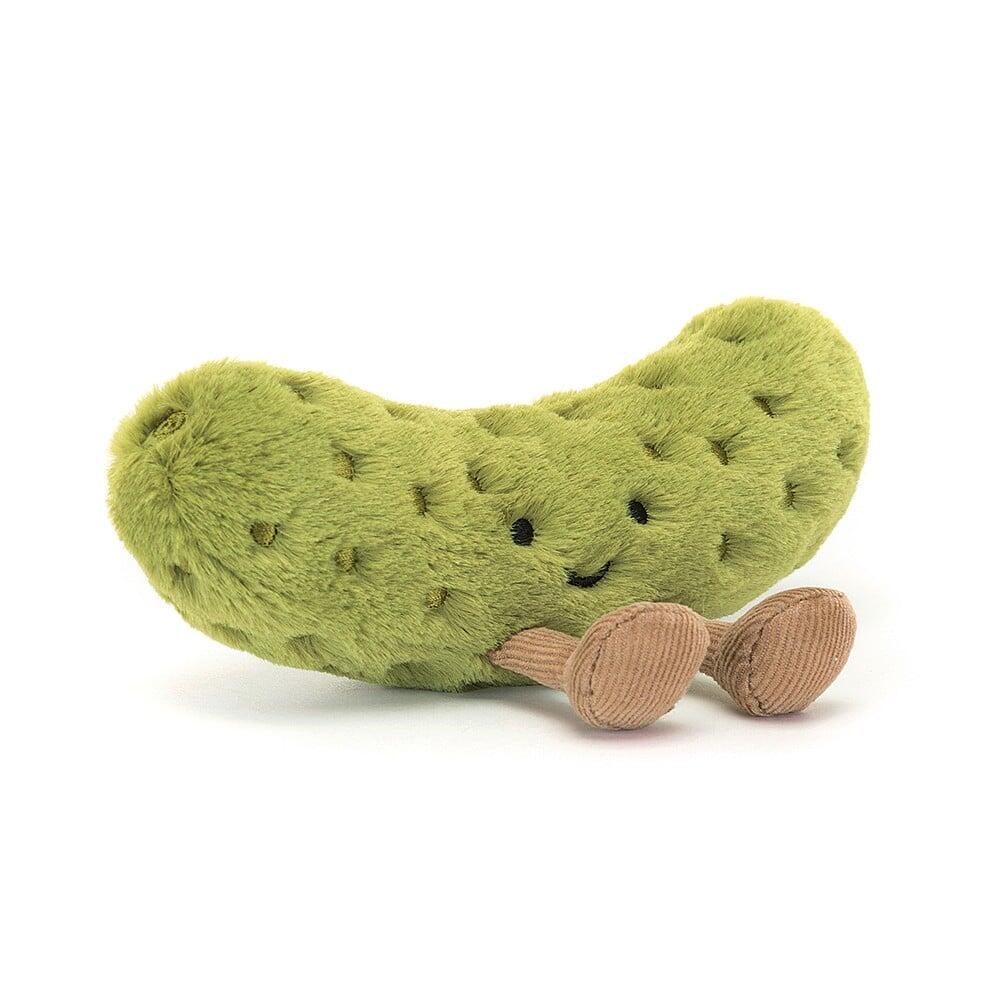 Jellycat Kuscheltier „Amuseables Pickle“.