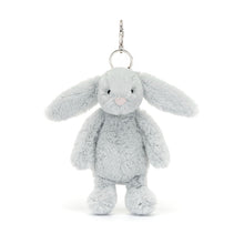 Load image into Gallery viewer, Jellycat &#39;&#39;Bashful Silver Bunny Bag Charm&#39;&#39;
