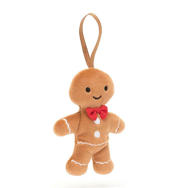 Jellycat Weihnachtsbaumschmuck „Festive Folly Gingerbread Fred“