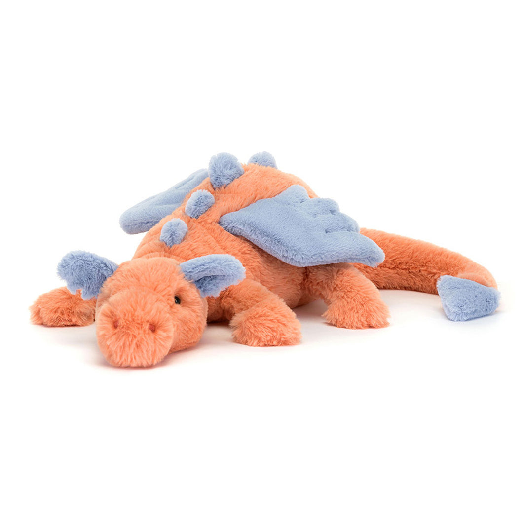 Jellycat ''Persimmon Dragon'' Große Plüschfigur