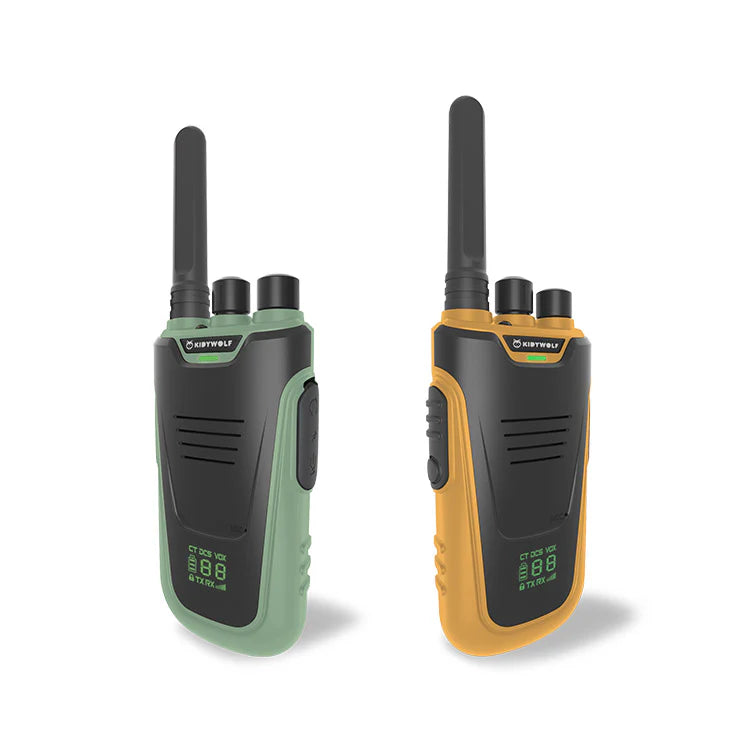 Kidytalk Walkie-Talkie-Set ''Grün und Gelb''