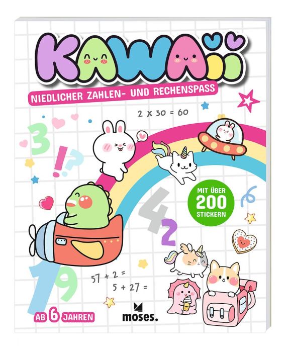 Kawaii Neidlicher Zahlen und Rechenspass