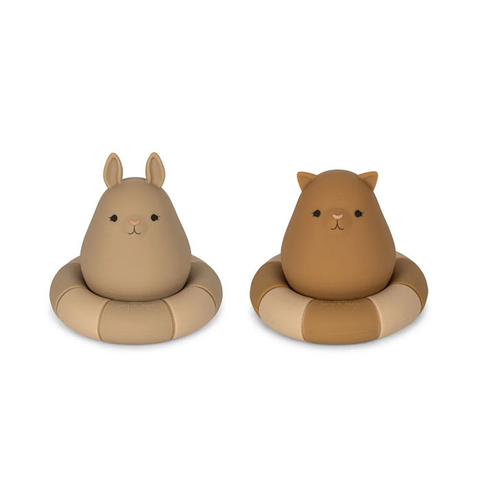 Bath Toys ''Bunny and Panda, Warm Clay Mix''