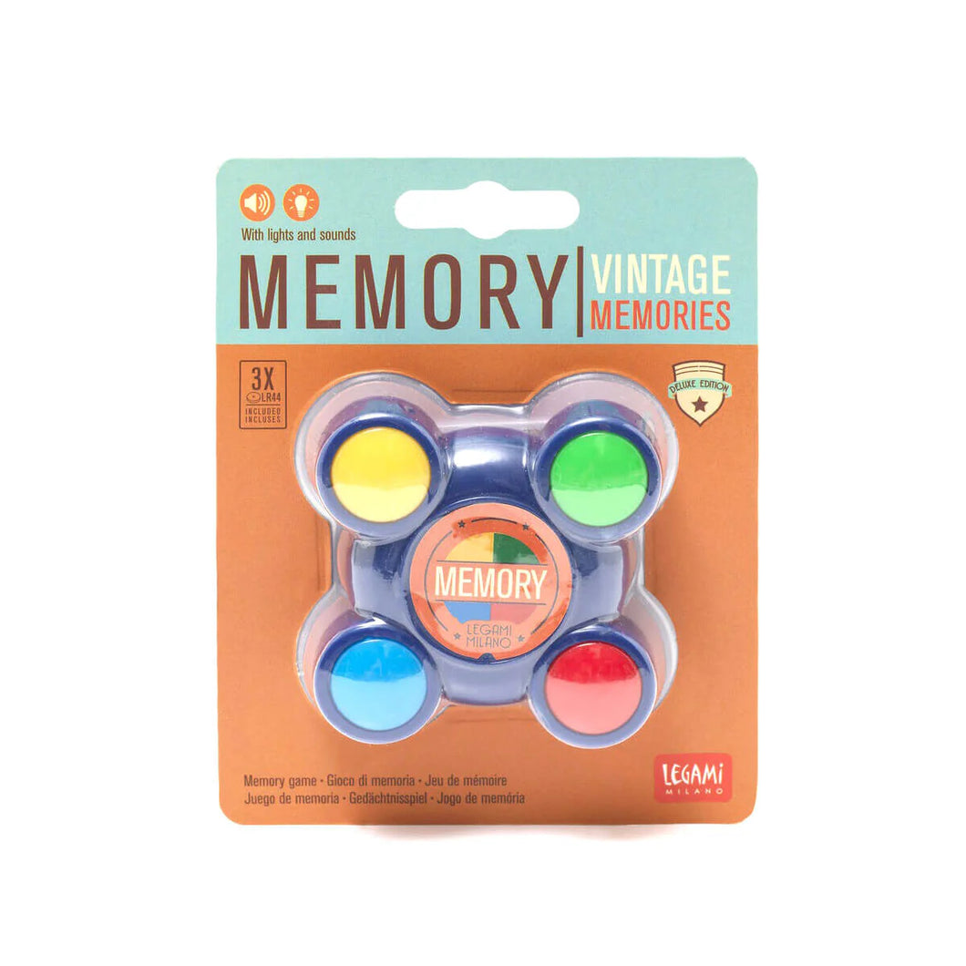 Retro Light and Sound Memory Game