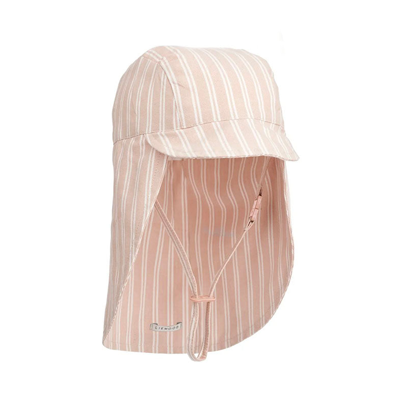 Liewood Sun Hat ''Cecilia Stripe Sorbet Rose'' GOTS