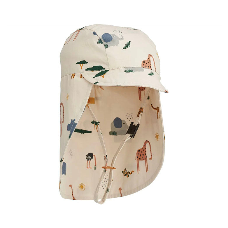 Liewood Sun Hat ''Cecilia Safari Sandy Mix'' GOTS