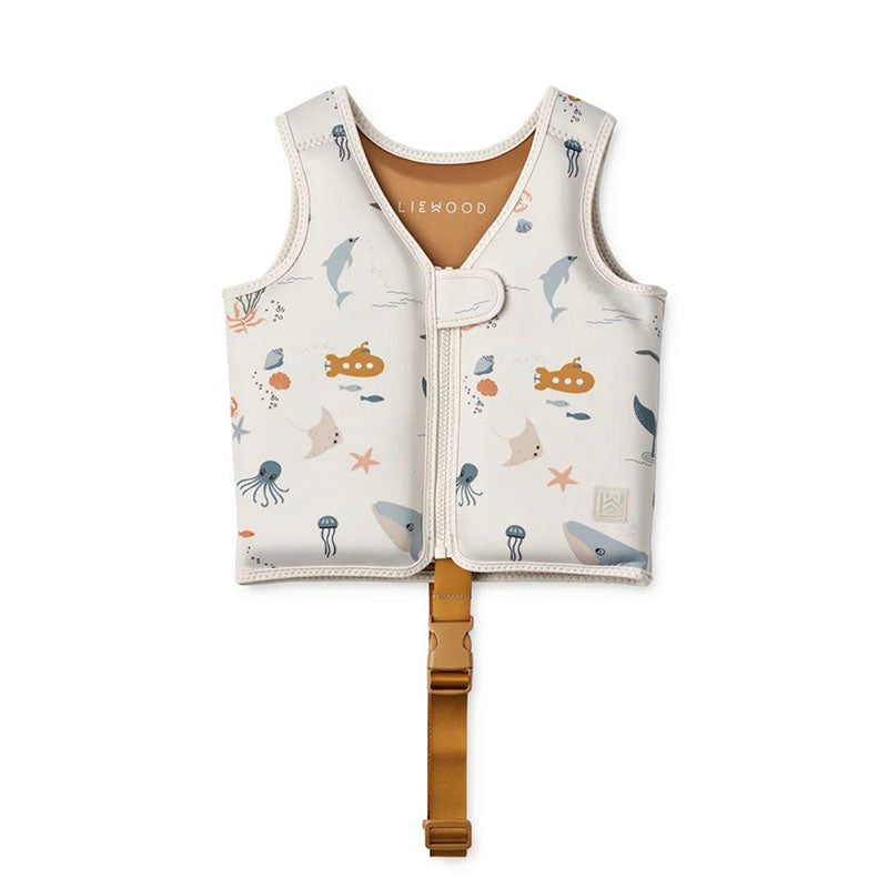 Liewood Swim Vest ''Sea Creature, Sandy'', Various Sizes