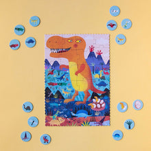 Lade das Bild in den Galerie-Viewer, 24-teiliges Puzzle „Mein kleiner Dino“
