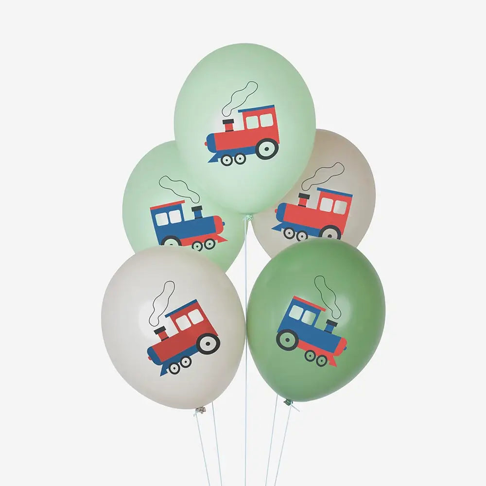 Latex Balloons ''Trains''