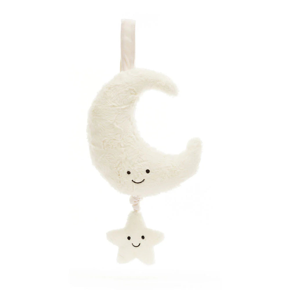 Jellycat Mobile „Amuseables Moon Music Pull“.