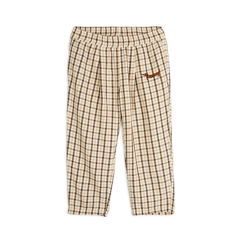 Gingham Woven Trousers, Super Soft