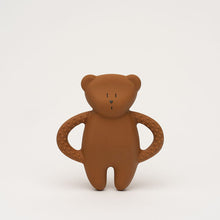 Load image into Gallery viewer, Moonie Natural Rubber Bear Teether &#39;&#39;Caramel&#39;&#39;
