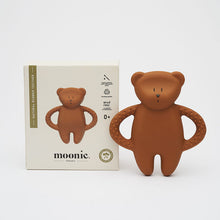 Load image into Gallery viewer, Moonie Natural Rubber Bear Teether &#39;&#39;Caramel&#39;&#39;
