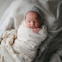 Load image into Gallery viewer, Swaddle Organic Muslin Cloth &#39;&#39;Cherries&#39;&#39;
