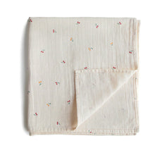 Load image into Gallery viewer, Swaddle Organic Muslin Cloth &#39;&#39;Cherries&#39;&#39;
