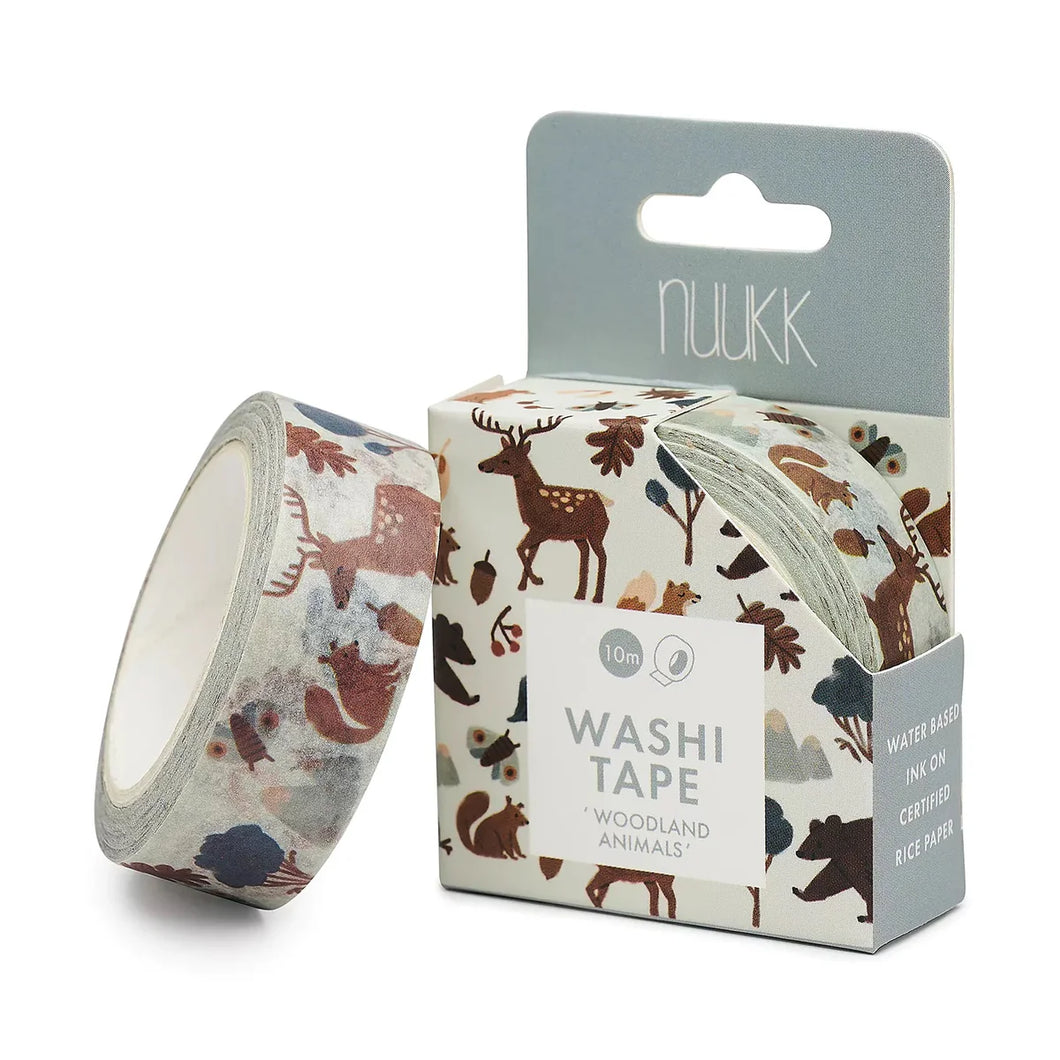 Nuukk Washi Tape ''Waldtiere''