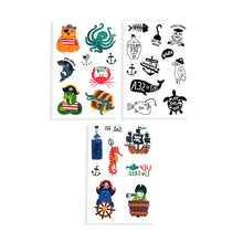 Load image into Gallery viewer, Mini Temporary Tattoos &#39;&#39;Pirates Life&#39;&#39;
