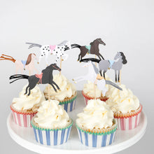 Lade das Bild in den Galerie-Viewer, Cupcake Set, Pferde
