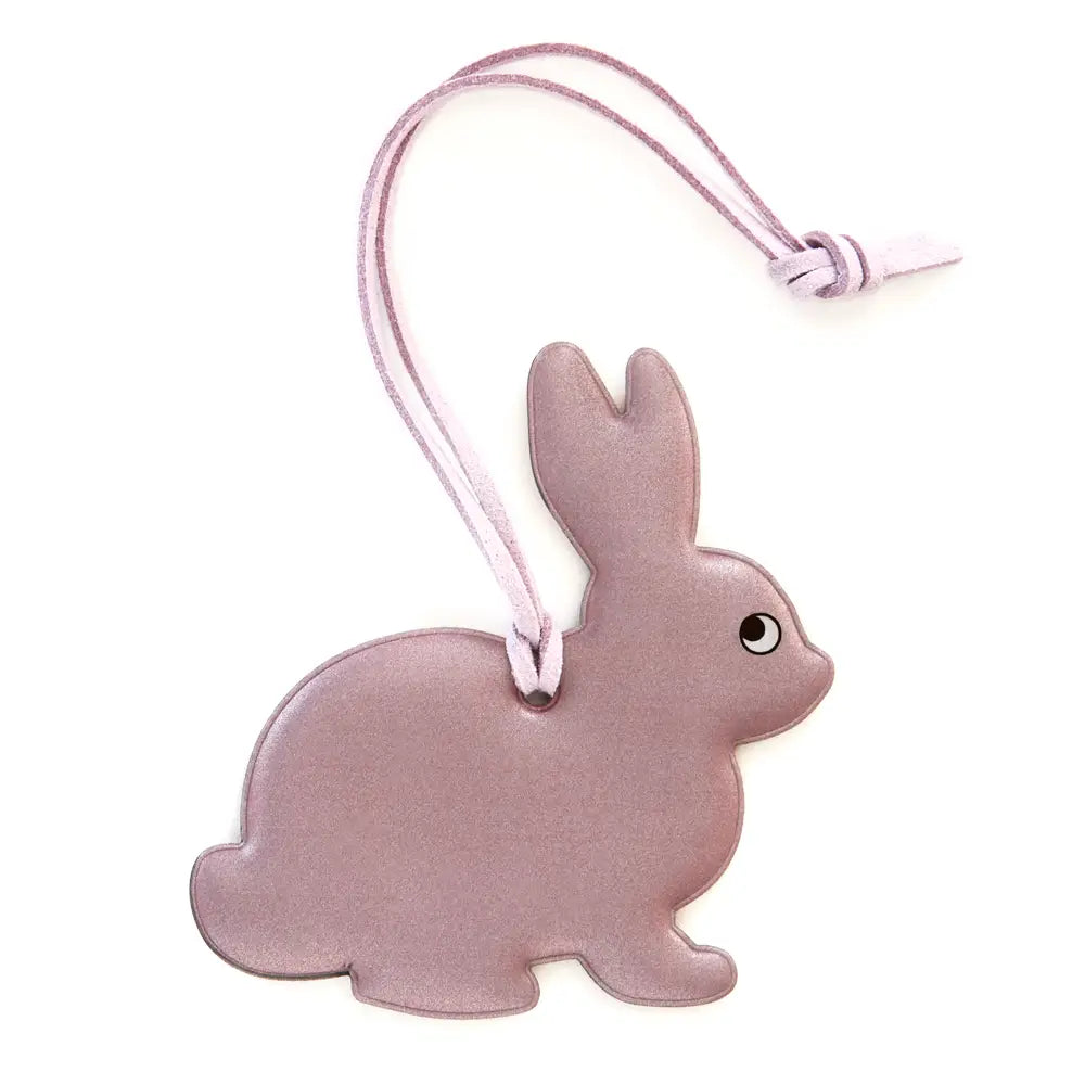 Reflektierender Taschenanhänger „Pink Bunny“